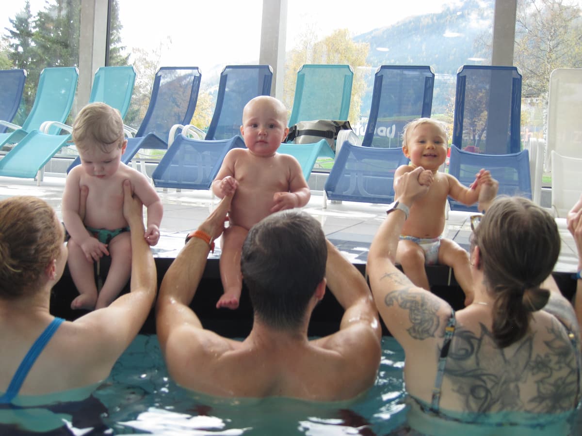 Babyschwimmen Stubai - Innsbruck Land